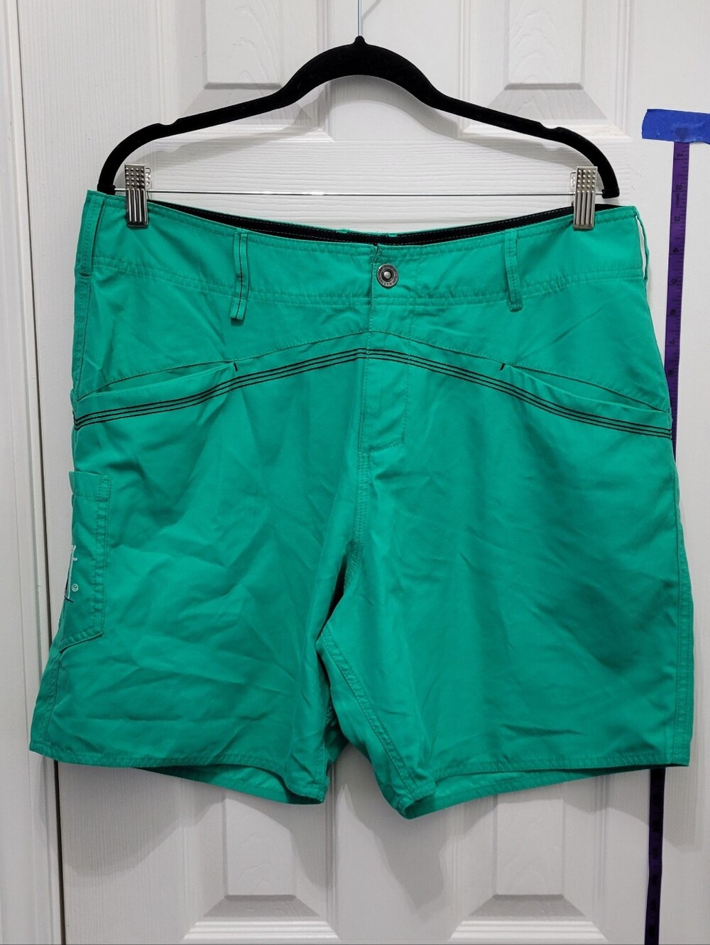 Guy Harvey Green Hybrid Shorts